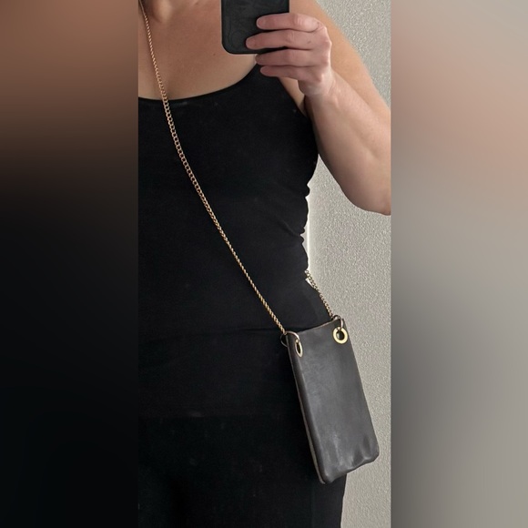 NEW Leather cell phone crossbody/pouch - Picture 11 of 11